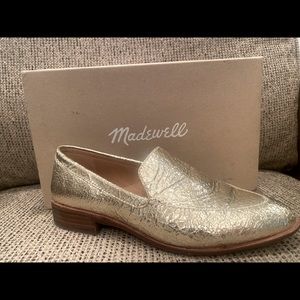 Madewell - Frances Loafer in Crackle Metallic